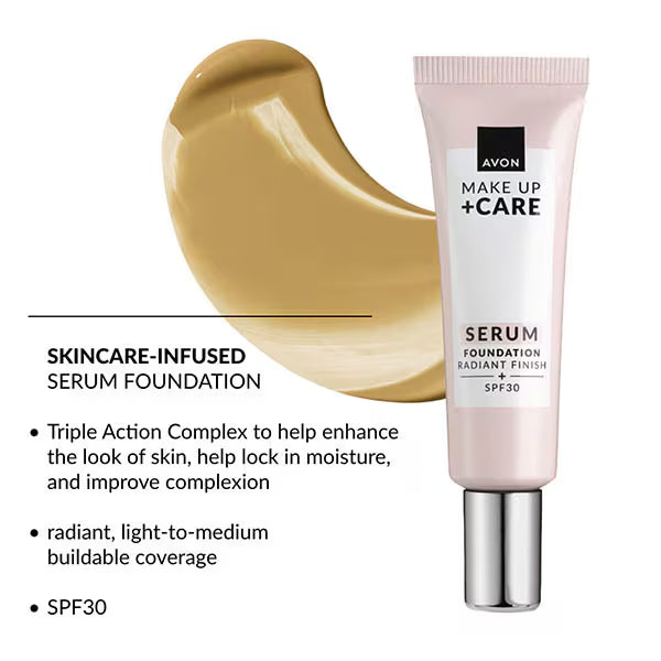 Avon Serum Foundation Shade Sun Beige - British product