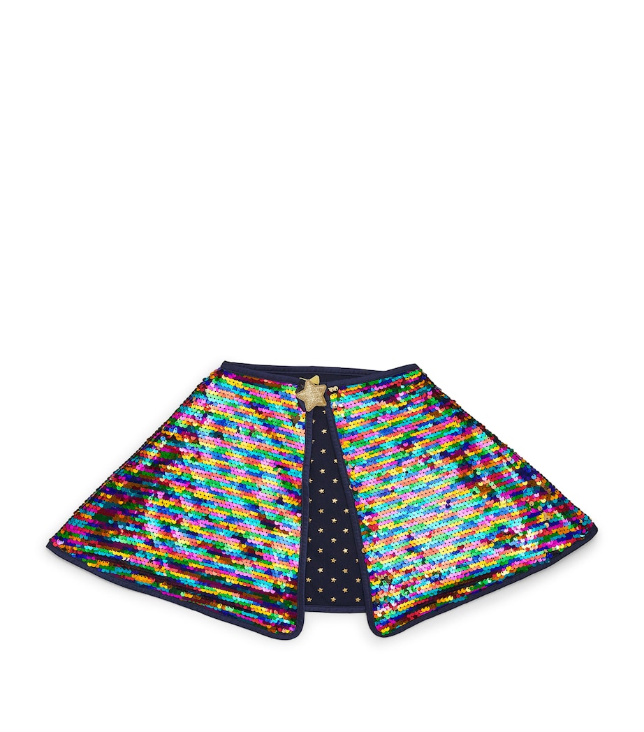 Rockahula sequin cape for ages 3-10 years, imported from the UK