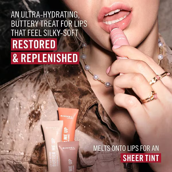 Rimmel Lip Balm Mellow Mocha, imported from the UK