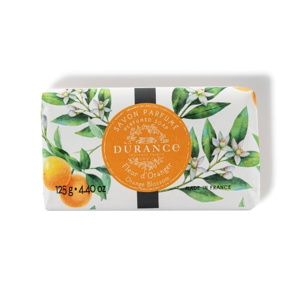 Durance perfumed soap orange blossom 125g - British product