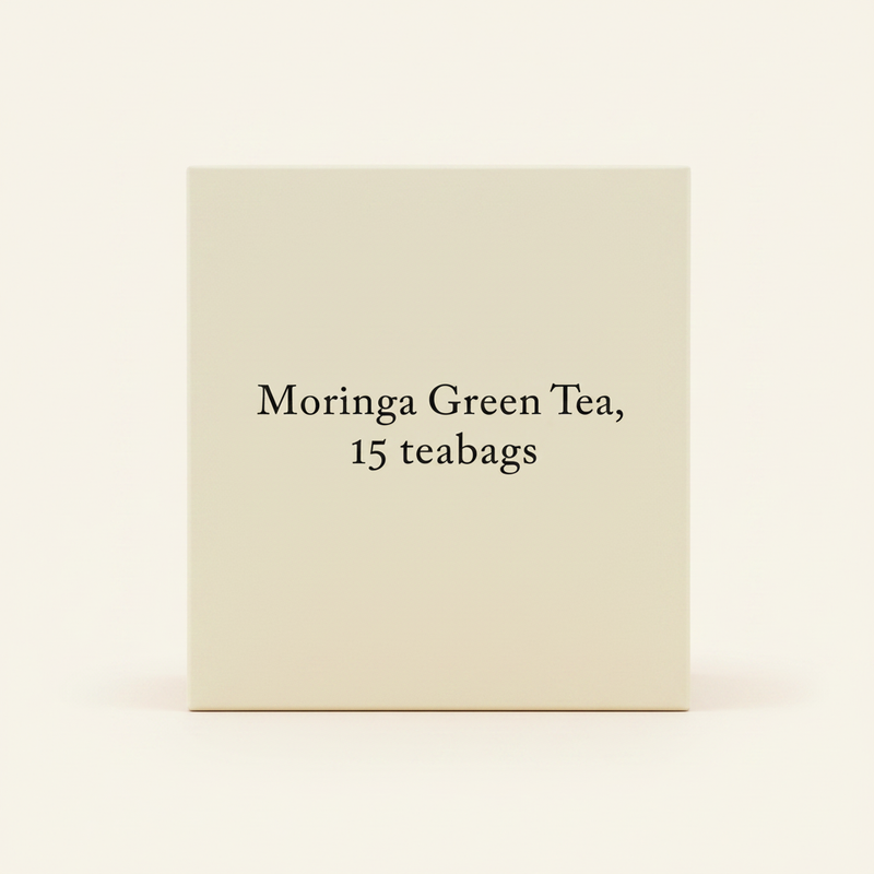 Holland & Barrett Organic Moringa Green Tea 15 bags, UK version