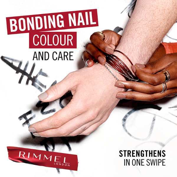 Rimmel Wonder'Bond Care + Colour Nail Polish 006 Chai Treat