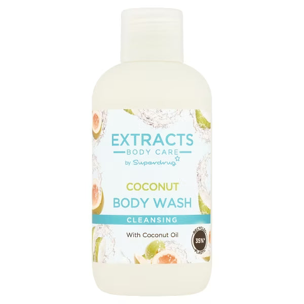Extracts Coconut Body Wash Travel Mini - British product