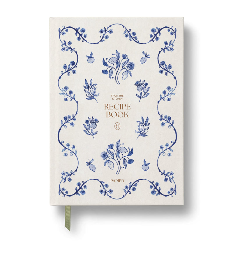 Papier Ceramic A5 Recipe Book, imported from the UK