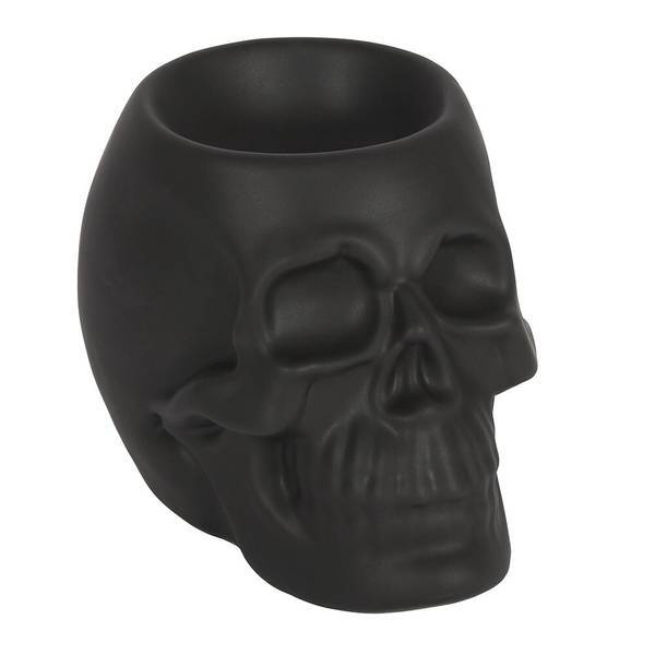 Something Different Ceramic Skull Oil Burner (British brand)