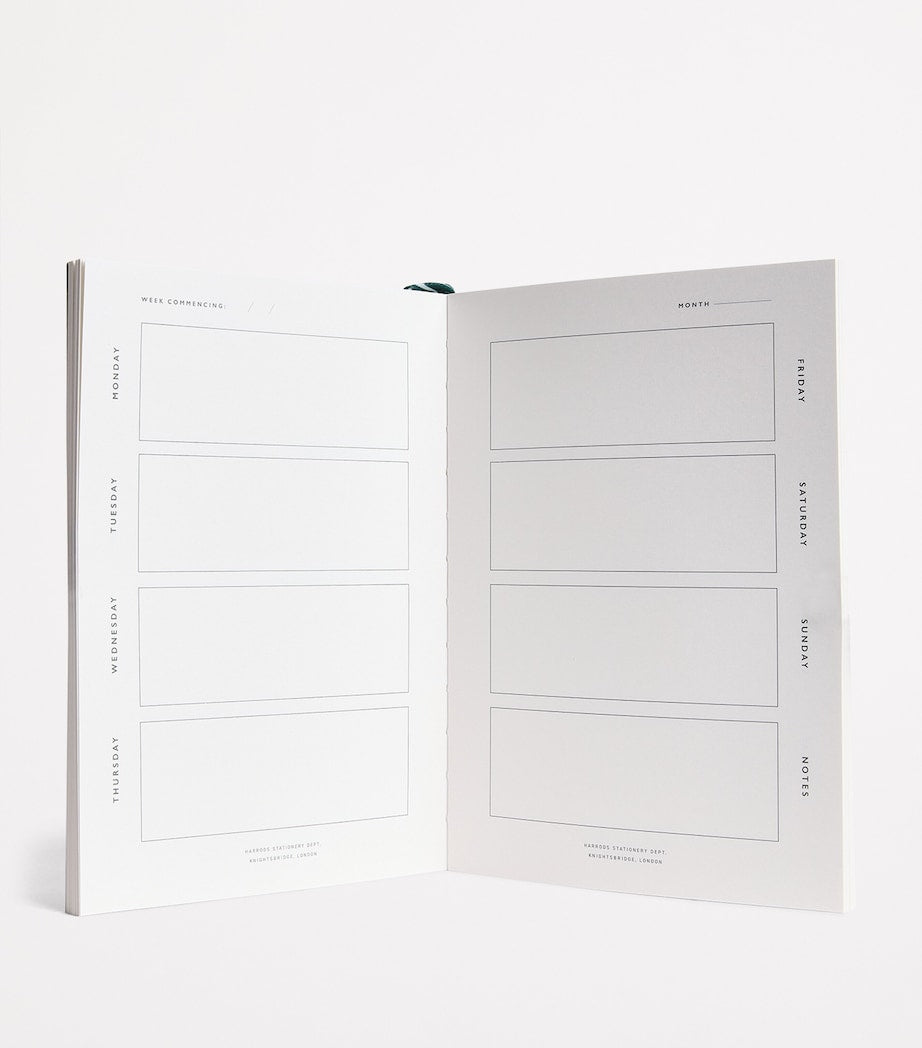Harrods A5 Undated Diary, UK version