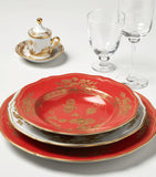 GINORI 1735 Oriente Italiano Rubrum soup plate 24cm, UK version