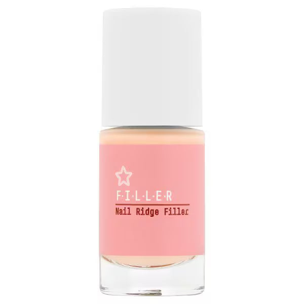 Superdrug Nail Ridge Filler cosmetic bottle for regular use (British brand)