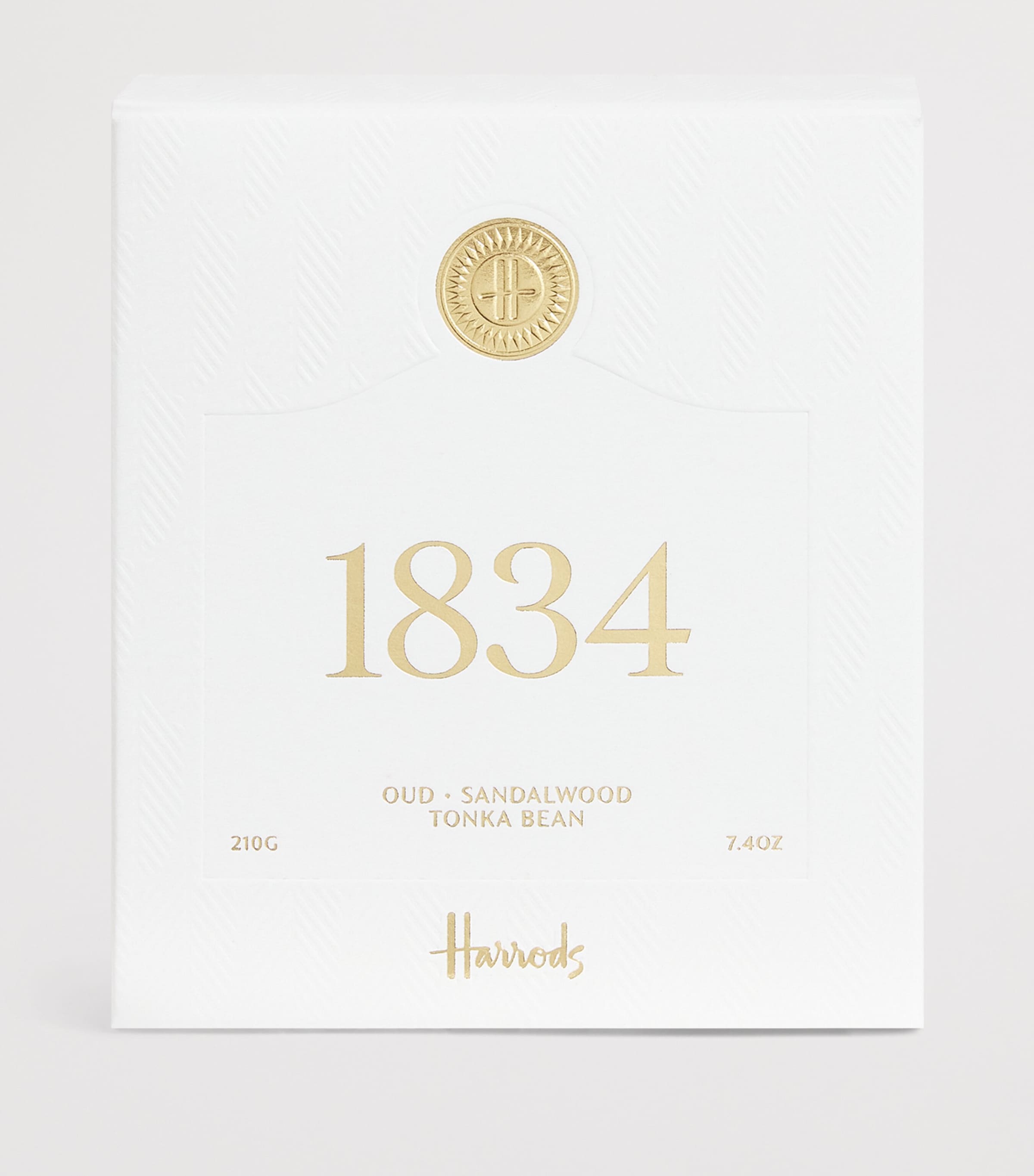 Harrods 1834 Scented Candle (210g)