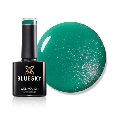 Bluesky Gel Polish Art Basil Deep Green Finish