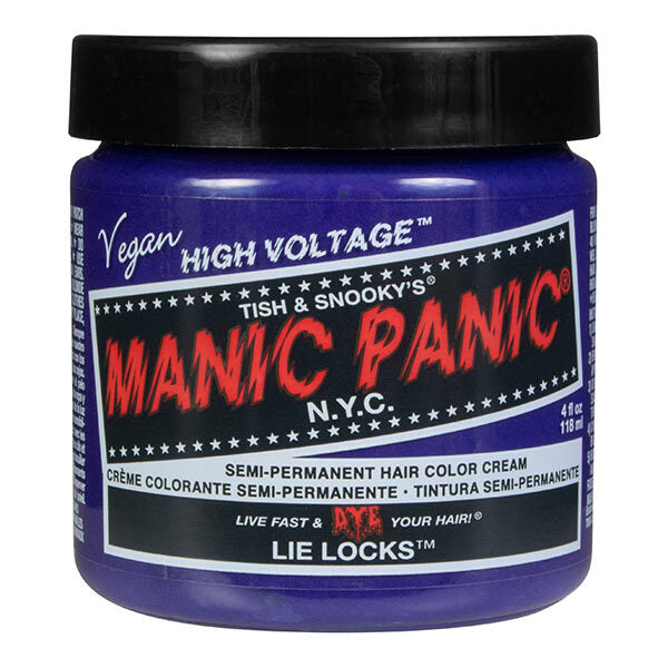 Manic Panic Hair Dye Lie Locks 118ml, imported from the UK