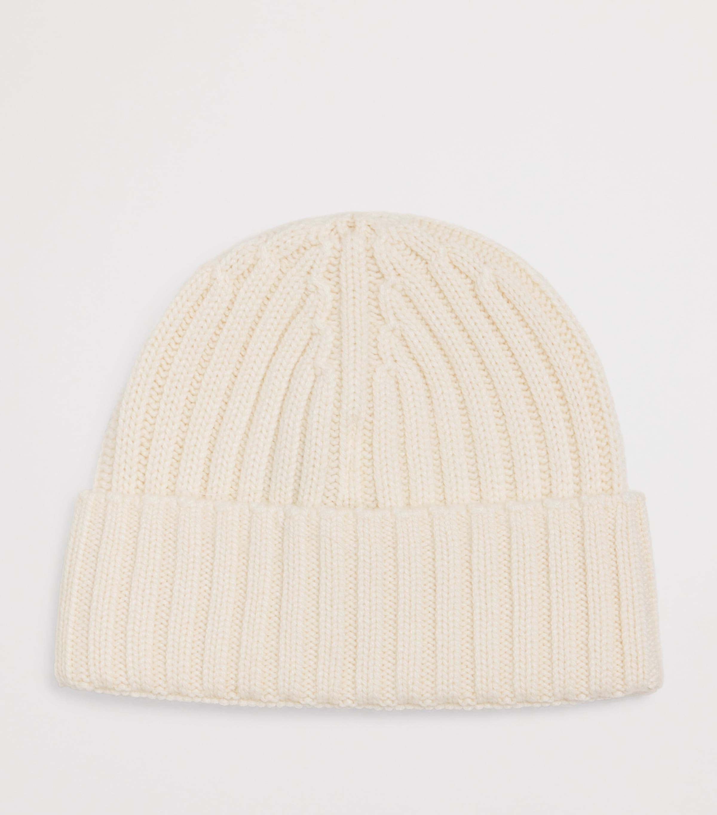 Mc2 Saint Barth Kids wool-blend ribbed logo beanie, imported from the UK