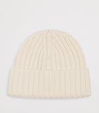 Mc2 Saint Barth Kids wool-blend ribbed logo beanie, imported from the UK
