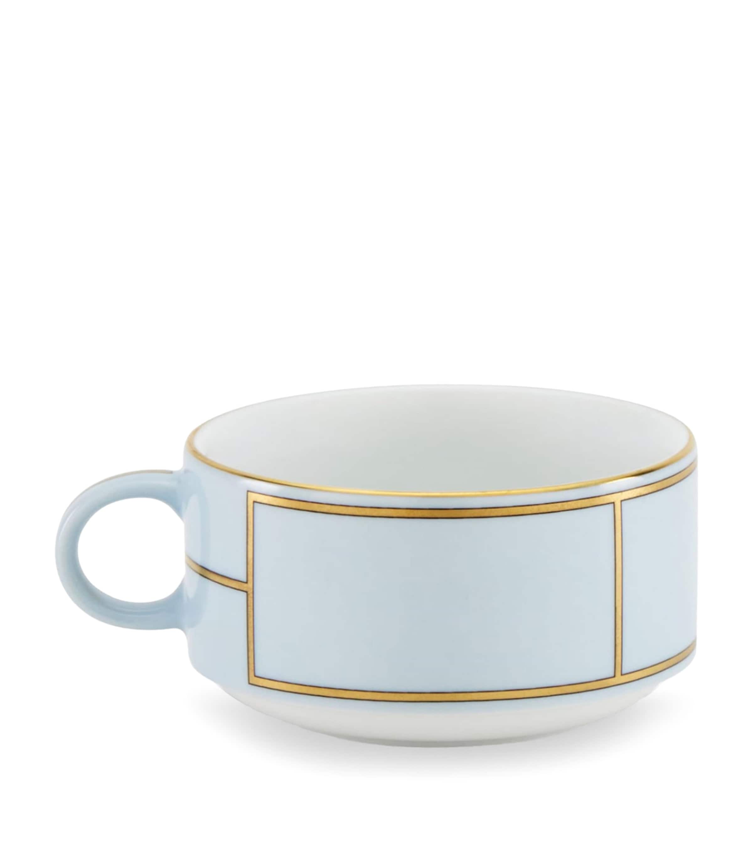GINORI 1735 Colonna Diva Celeste teacup, UK version