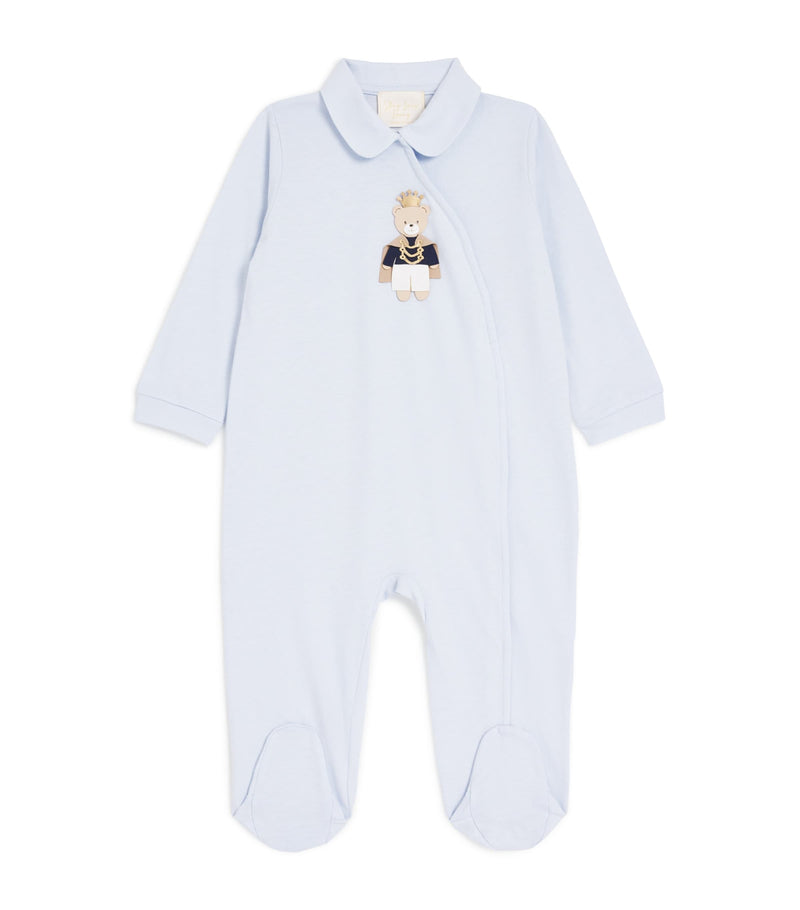 Story Loris Cotton Royal Bear All-In-One 1-12 months (British brand)