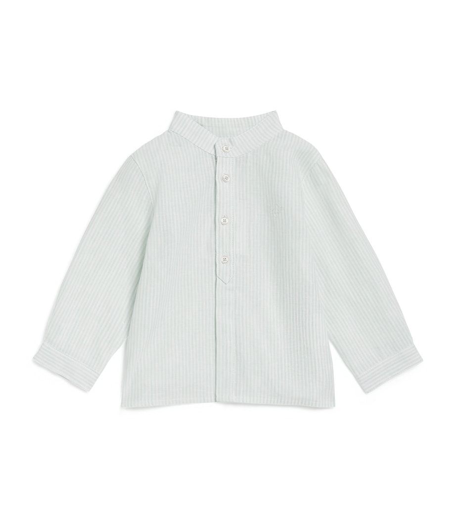 Tartine et Chocolat linen-cotton stripe shirt for children 3 months to 4 years (British brand)
