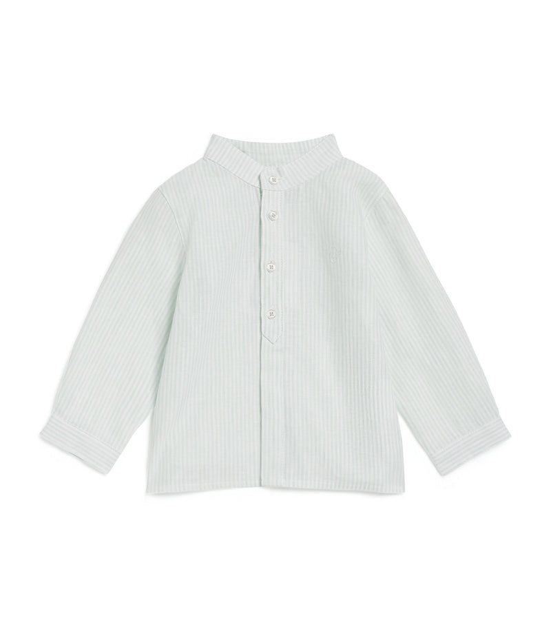 Tartine et Chocolat linen-cotton stripe shirt for children 3 months to 4 years (British brand)