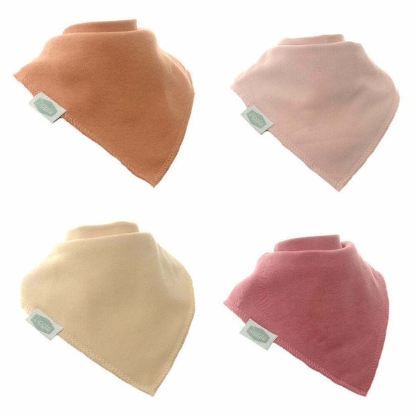 Ziggle Berries & Cream Bandana Dribble Bib Set (British brand)