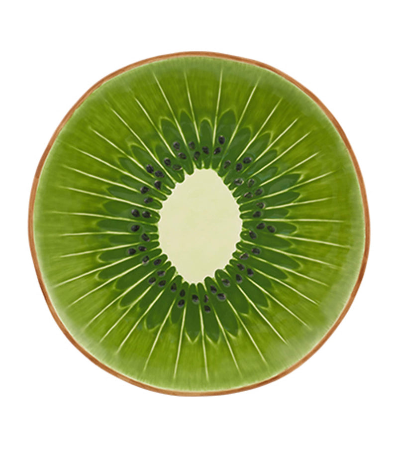 Bordallo Pinheiro kiwi charger plate 32.5cm - British product