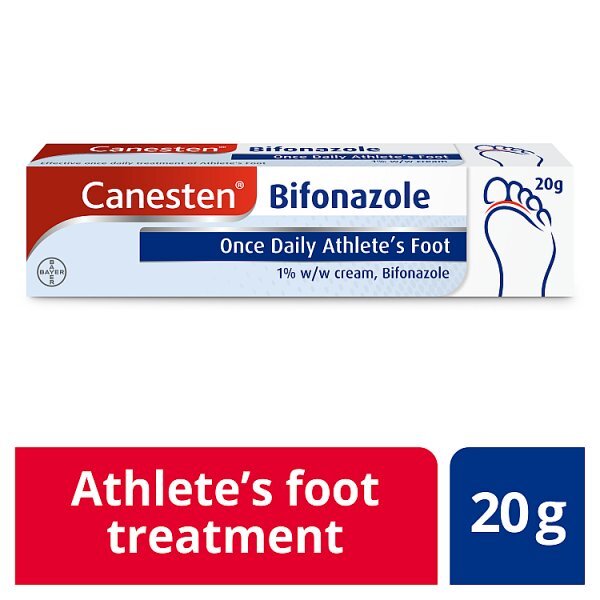 Canesten Bifonazole Once Daily Athletes Foot 1% w/w Cream - McGrocer