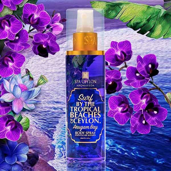 SPA CEYLON Arugambay body spray 200ml (British brand)