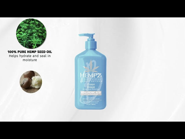 Hempz Ocean Breeze Herbal Body Moisturiser 500mL, UK version