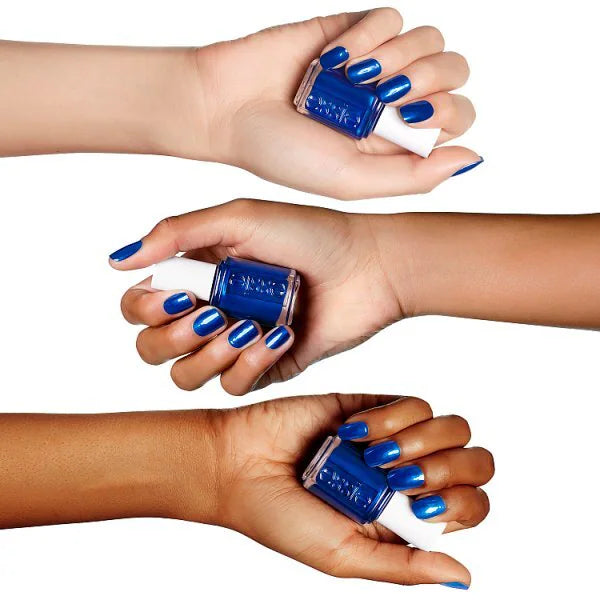 Essie Aruba Blue Royal Blue Shimmer Nail Polish, imported from the UK