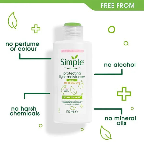 Simple Kind to Skin Protecting Moisturiser SPF15 125ml (British brand)