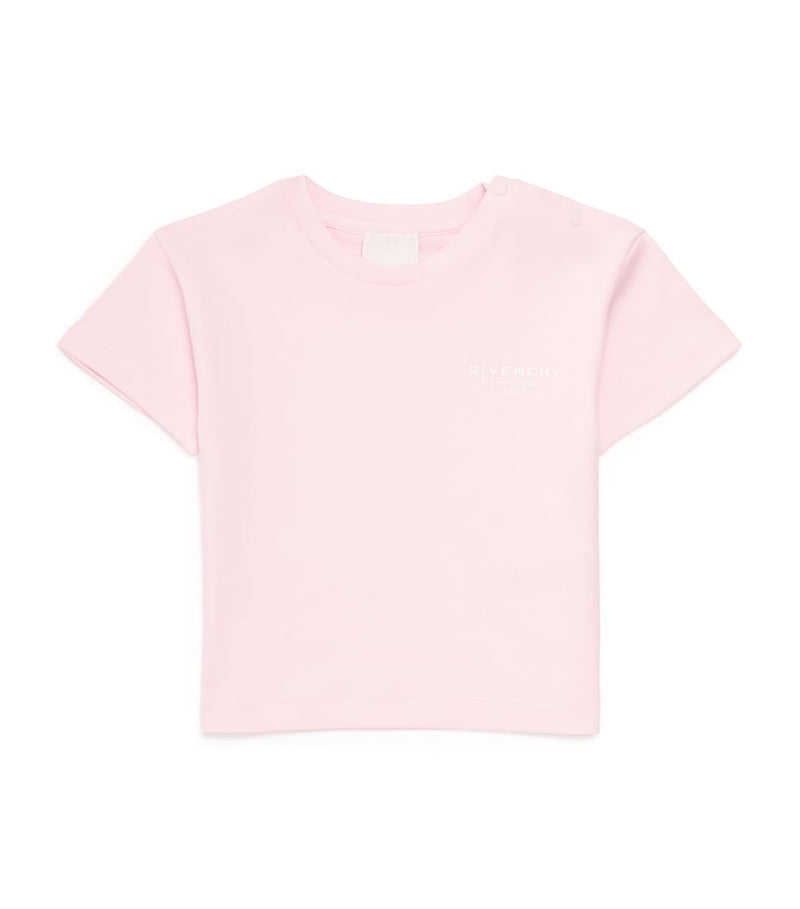 Givenchy Kids Cotton Logo T-Shirt 2-18 years, UK version