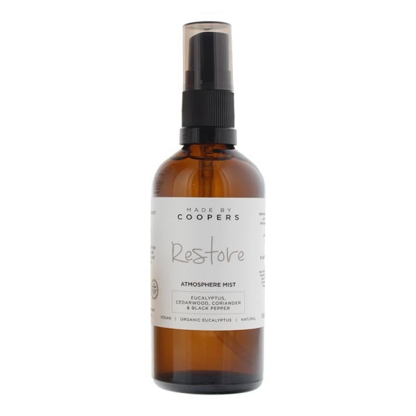Made By Coopers Restore Room Spray 100ml, imported from the UK