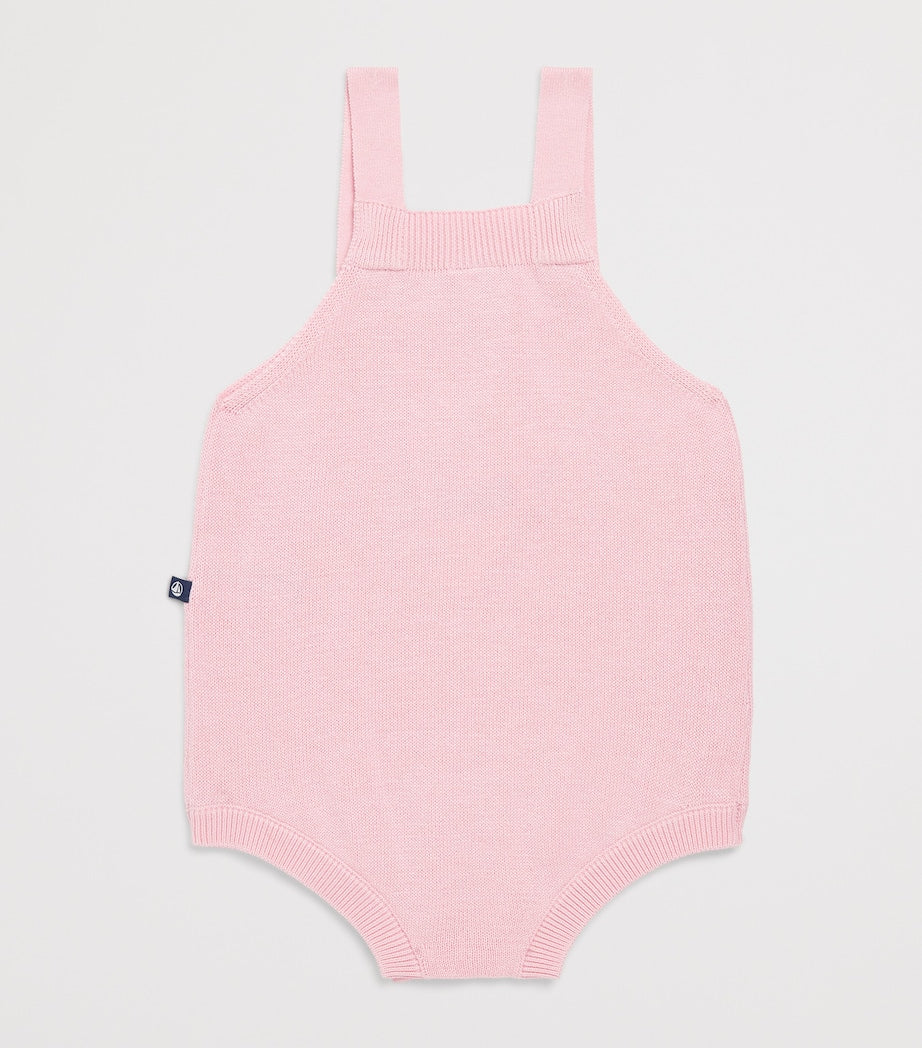 Petit Bateau cotton pointelle bodysuit 1-18 months, imported from the UK