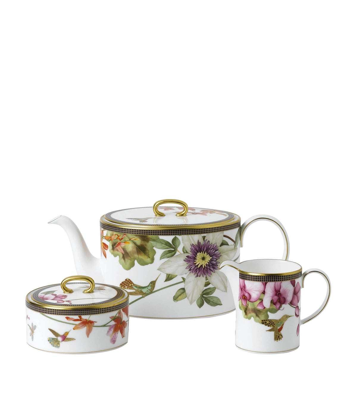 Wedgwood Hummingbird Tea Set (British brand)