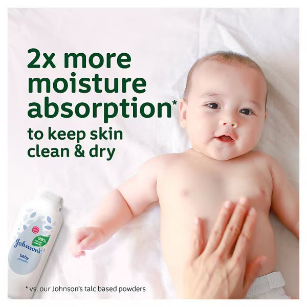 Johnson's Baby regular natural powder 200g, imported from the UK