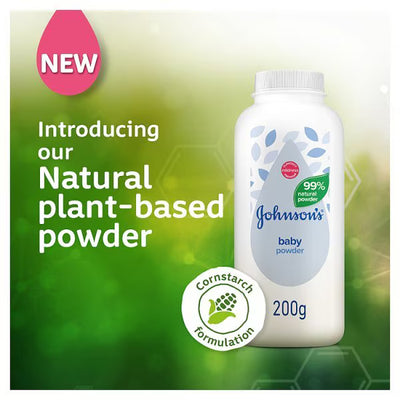 Poudre de talc naturelle pour bébé Johnson's Baby Regular 200g