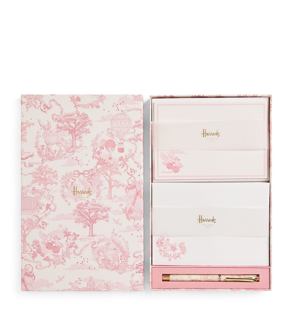 A5 Lined Notebook with Menagerie Pattern 21cm x 15cm