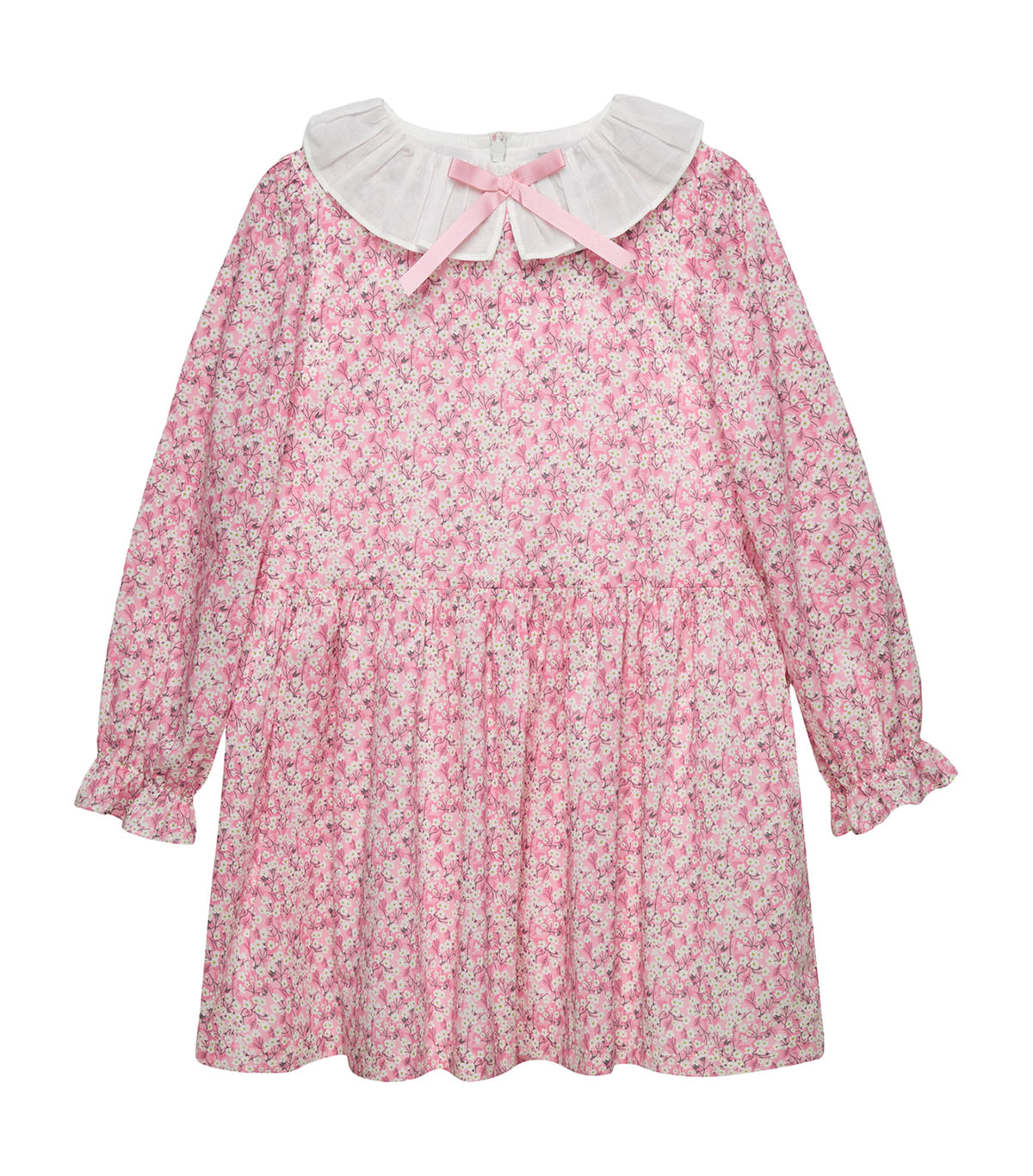 Trotters cotton liberty print dress for girls 6-11 years (British brand)