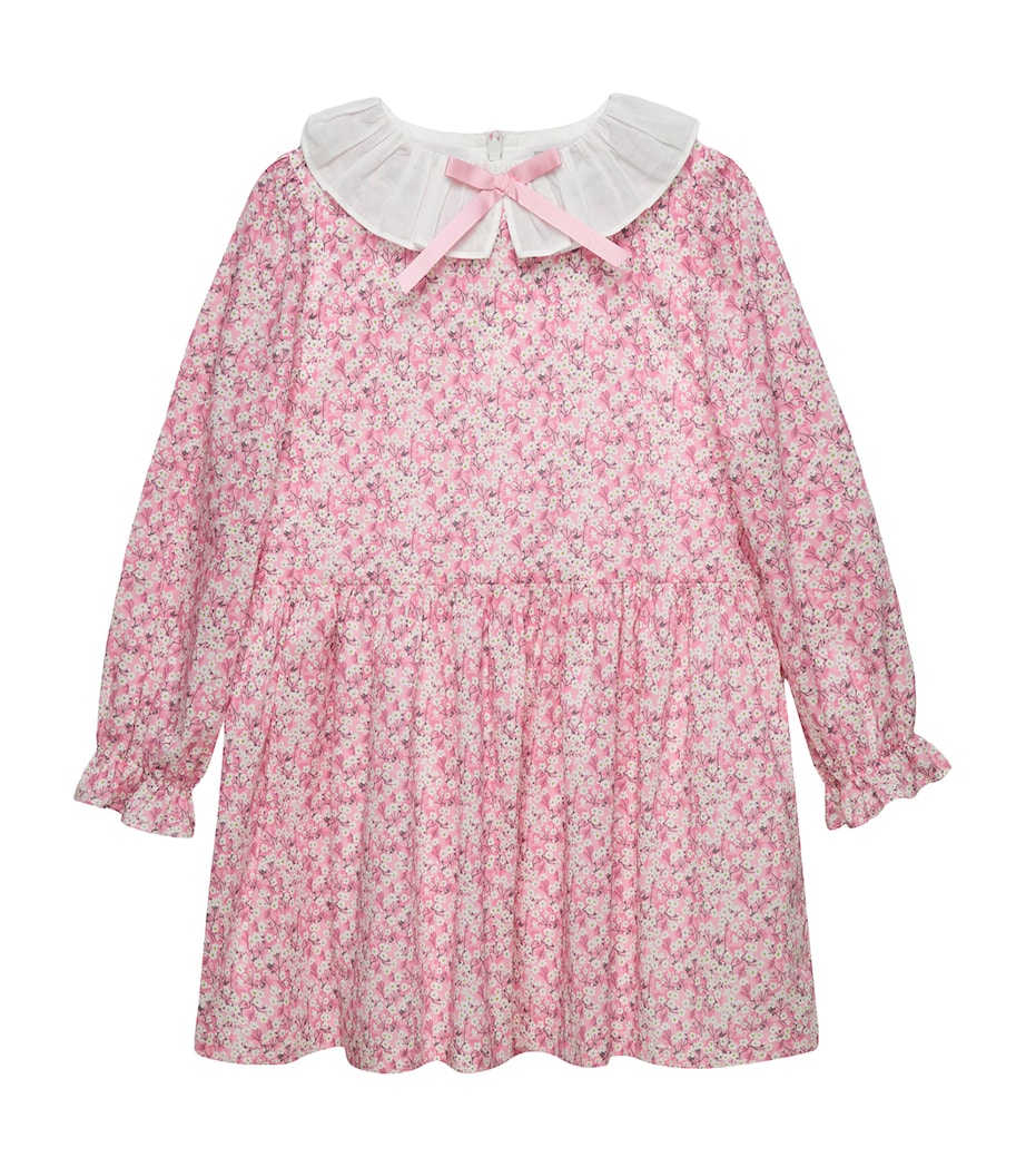 Trotters cotton liberty print dress for girls 6-11 years (British brand)