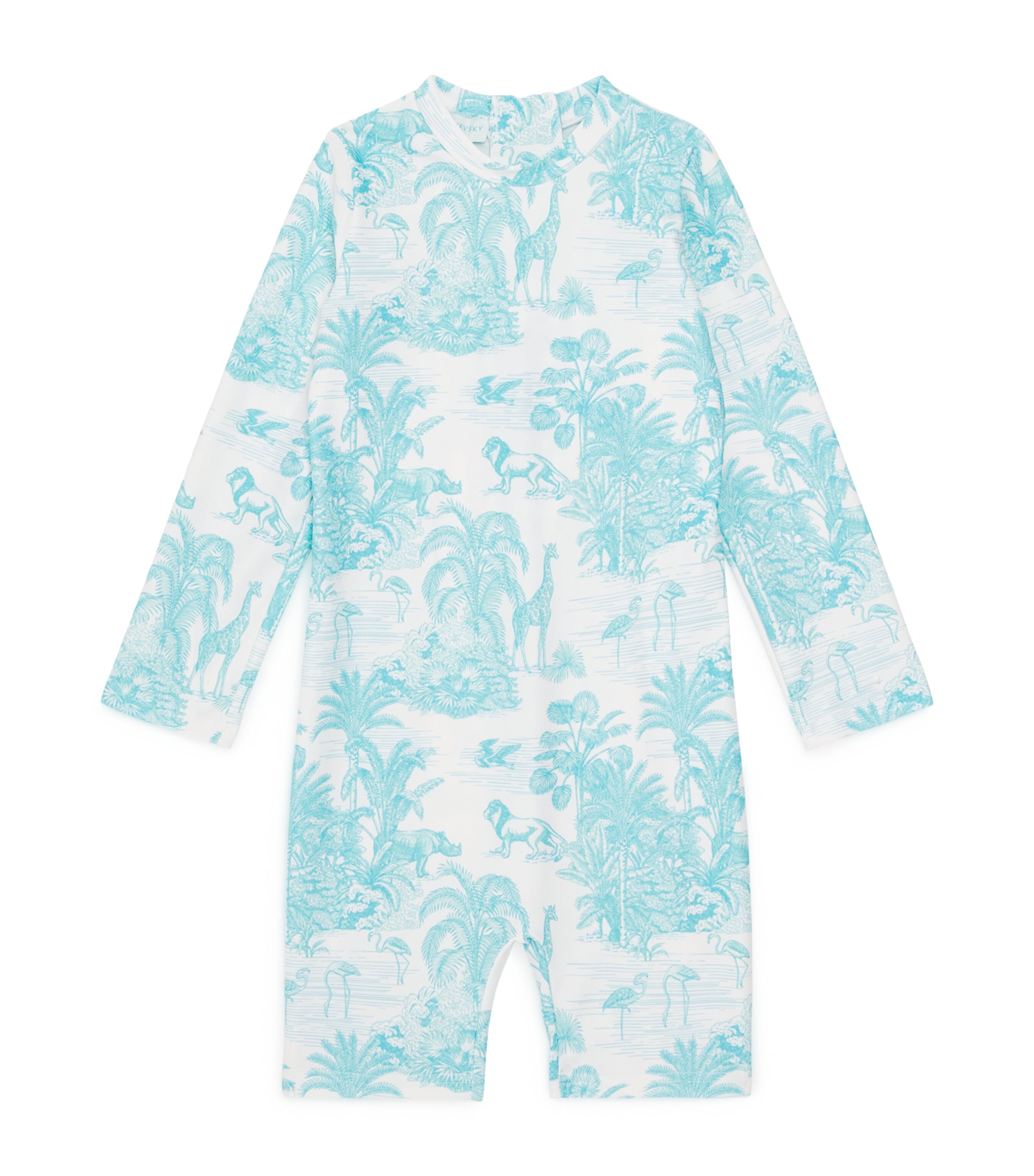 Marie Raxevsky printed long sleeve children's swimsuit 2-6 years, imported from the UK