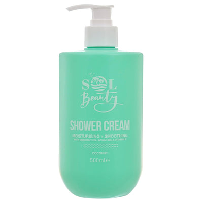 Sol Beauty Moisturizing Shower Cream Coconut Scent 500ml