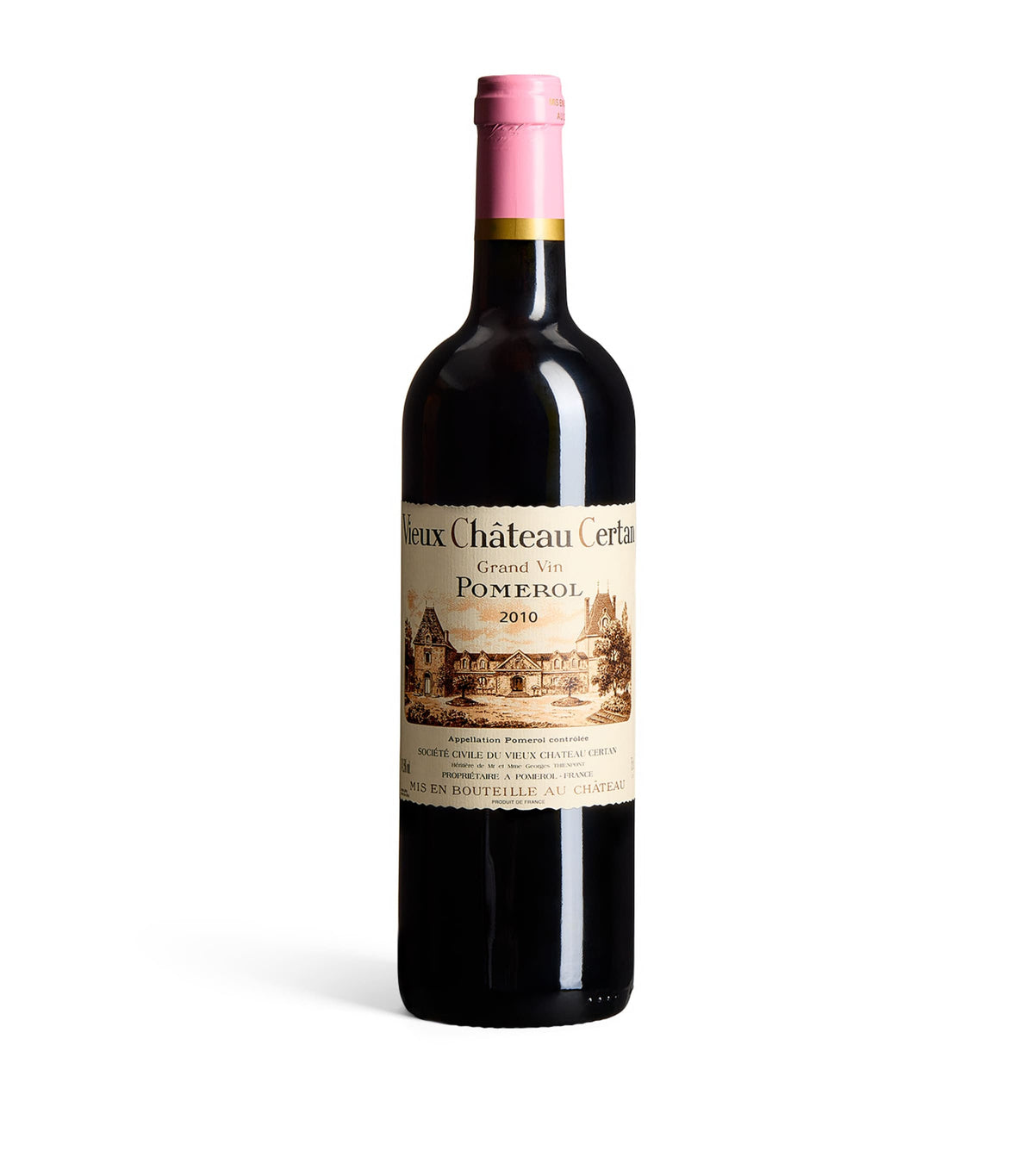 Vieux Château Certan Pomerol 2010 Bordeaux red wine 75cl (British brand)