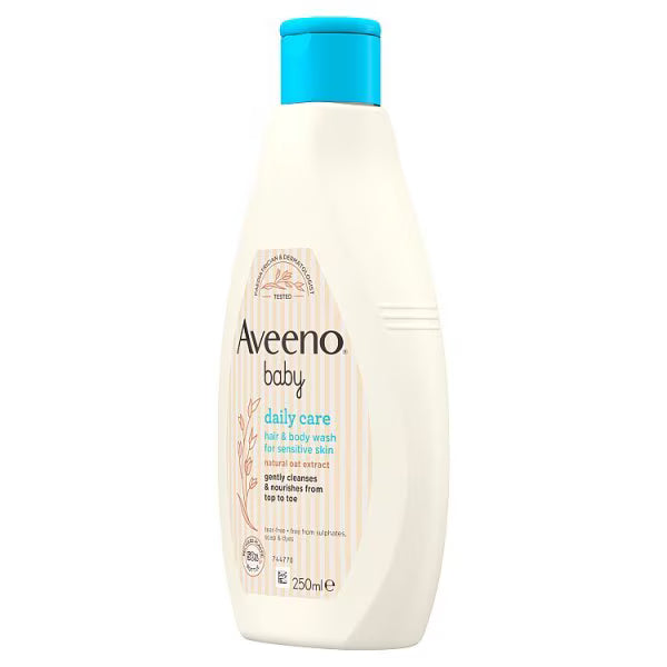 Aveeno Baby Hair and Body Wash Daily Care 250ml - British product