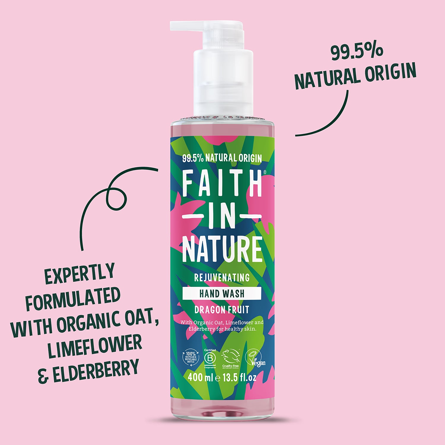 Faith in Nature Dragon Fruit Hand Wash 5 Litre