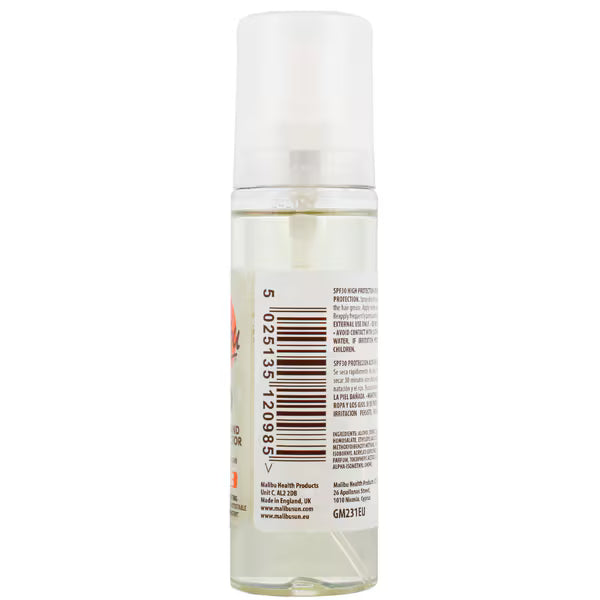 Malibu Scalp Protector Spray SPF30 100ml, imported from the UK