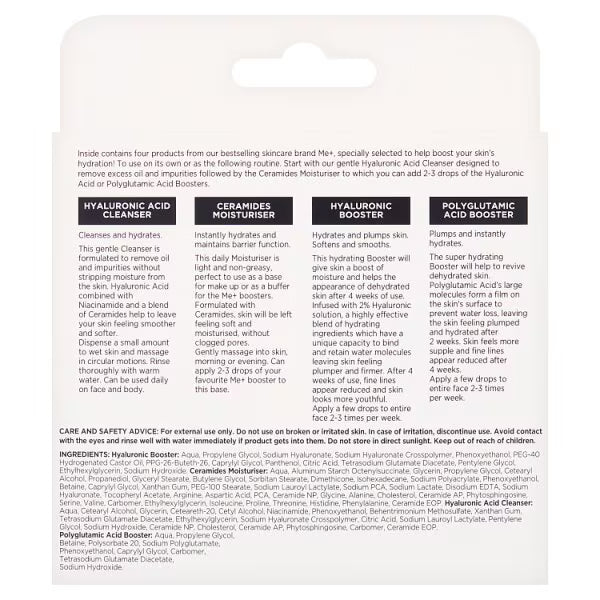 Me+ Hydrating Routine Skincare Gift Set, imported from the UK