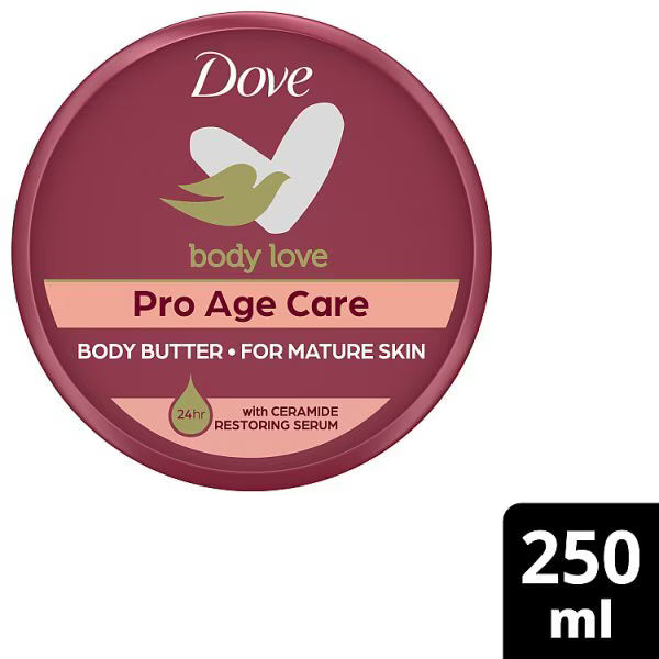 Dove Proage Nourishing Body Butter 250ml - British product