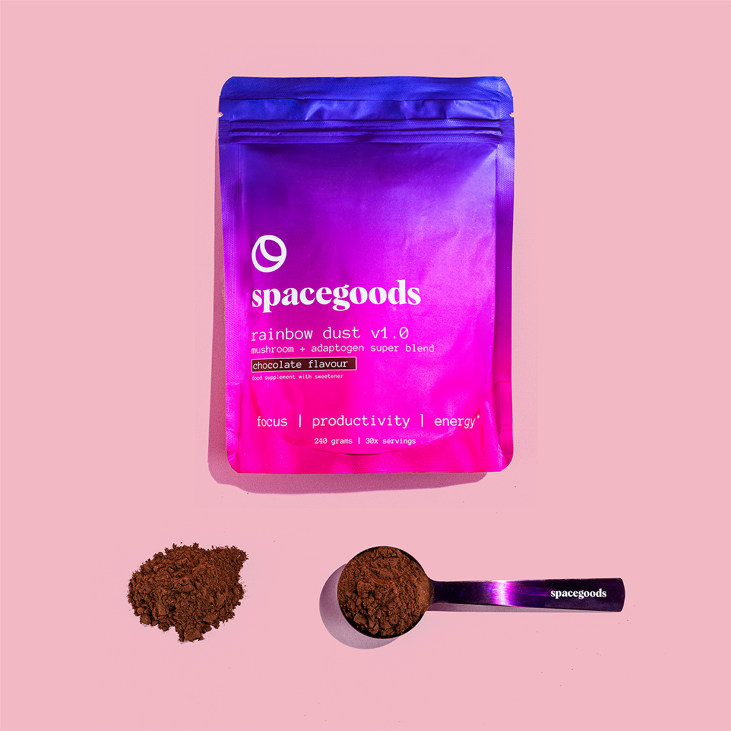Spacegoods Astro Dust Chocolate Superfood Powder 240g - 998532