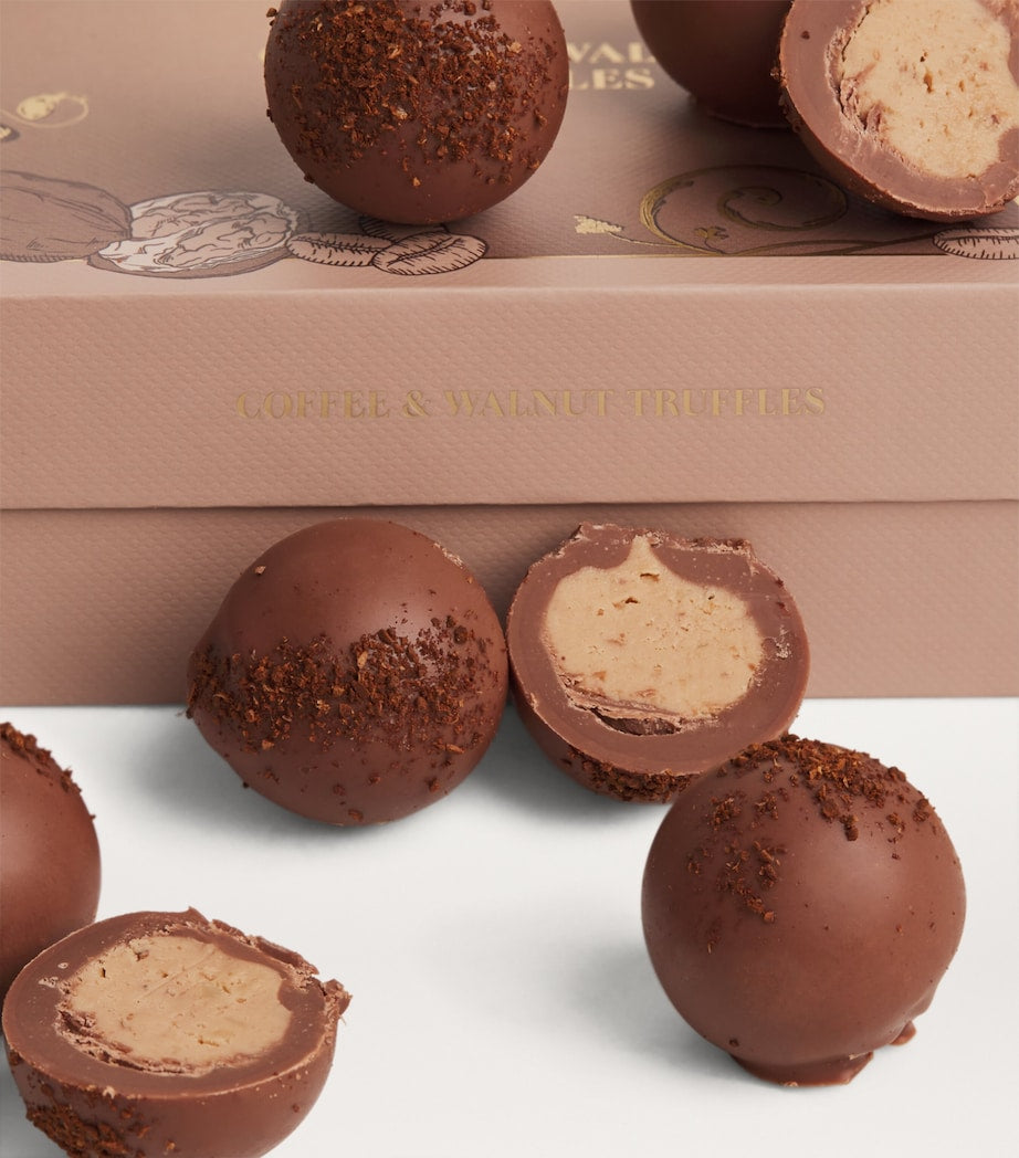 Harrods 15-Piece Coffee & Walnut Truffles (195g)