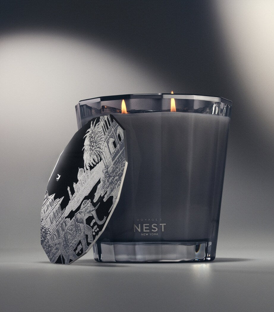 NEST New York Hypnotic Amber 2-wick candle 600g, imported from the UK