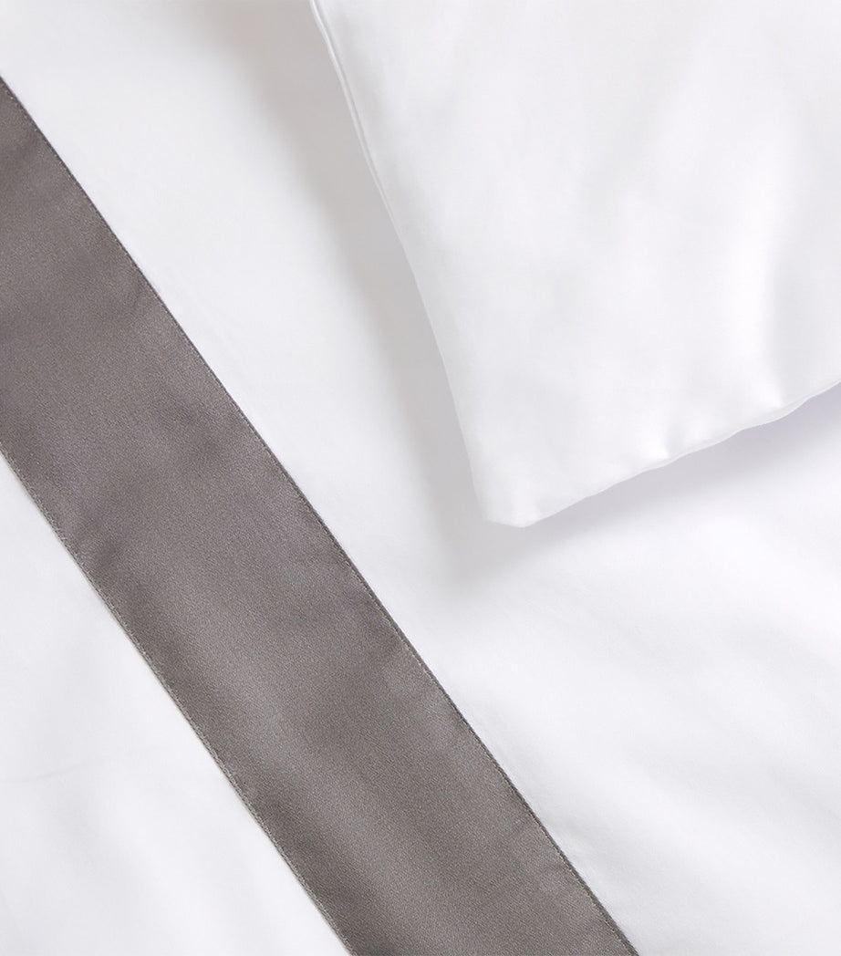 Yves Delorme Linea Platine Super King duvet cover (260cm x 220cm) (British brand)
