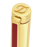 S.T. Dupont Palladium and Yellow Gold-Trim Classique ballpoint pen (British brand)